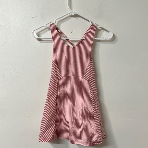 GAP Pink and White Striped Dress - Picture 1 of 2